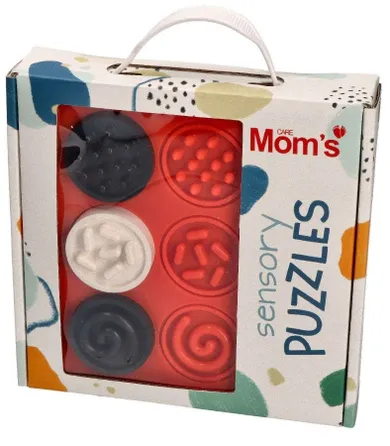 Mom's Care, Kontrastowe kółeczka, puzzle sensoryczne