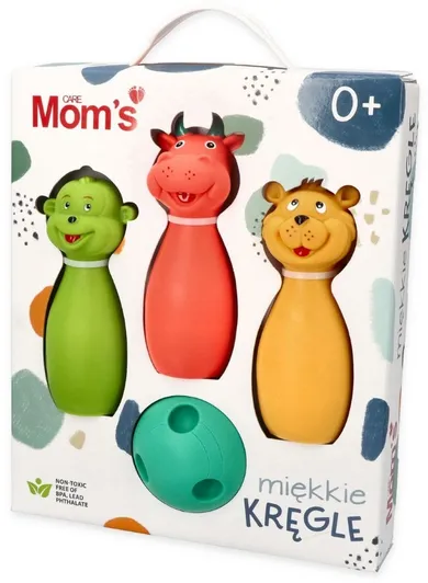 Mom's Care, miękkie kręgle, 4 elementy