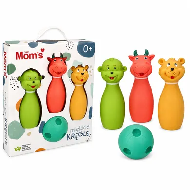 Mom's Care, miękkie kręgle, 4 elementy