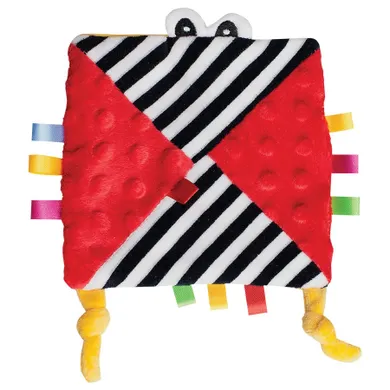 Mom's Carek, kontrastowa zabawka sensoryczna, czerwona