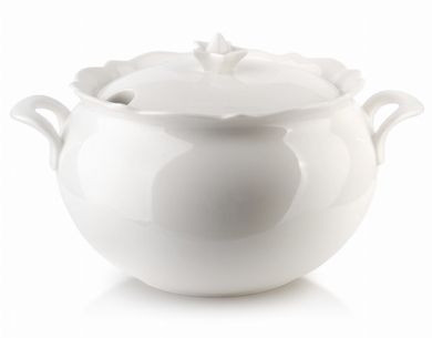 Mondex, porcelanowa waza do zupy, 3.2l, gwiazda