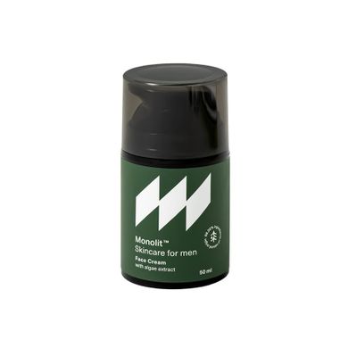 Monolit, Skincare For Men, krem do twarzy z ekstraktem z alg, 50 ml