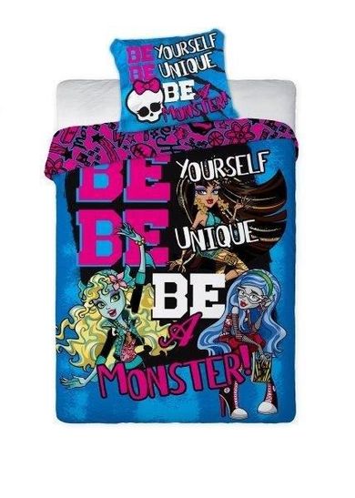 Monster High, 2-częściowy komplet pościeli, 160-200 cm