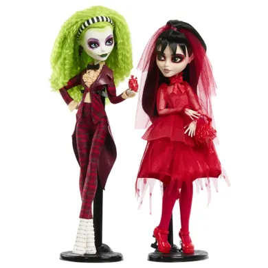 Monster High, Beetlejuice Beetlejuice Skullector, zestaw 2 lalek