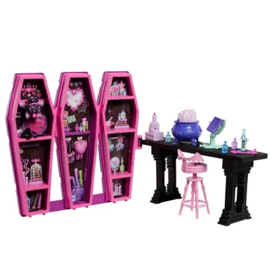 Monster High, Draculaura, Sekretny pokój eliksirów, zestaw do zabawy bez lalki