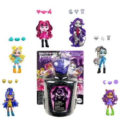Monster High, Eliksiry, Seria 1, minilalka, 1 szt.