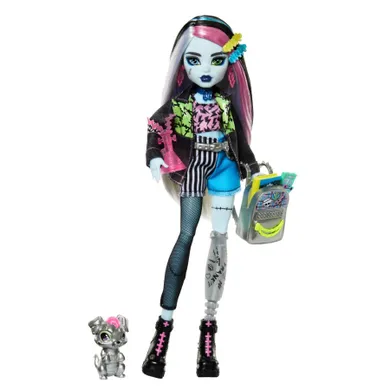 Monster High, Frankie Stein, lalka podstawowa z akcesoriami