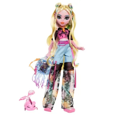 Monster High, Lagoona Blue, lalka podstawowa z akcesoriami