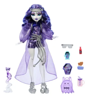 Monster High, Spectra Vondergeist, lalka podstawowa z akcesoriami