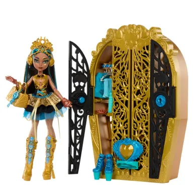 Monster High, Straszysekrety, Potworne zagadki, Cleo De Nile, lalka z akcesoriami