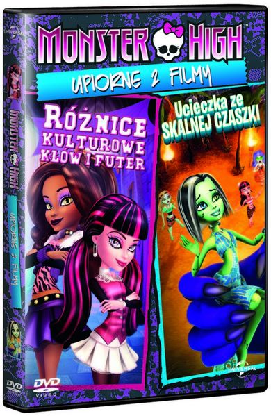 Monster High: Ucieczka ze skalnej czaszki / Różnice kulturowe kłów i futer. DVD