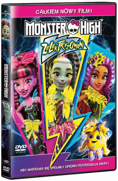 Monster High: Zelektryzowani. DVD