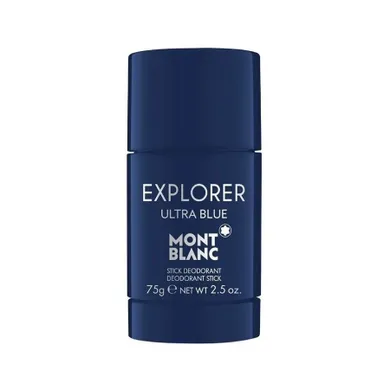 Mont Blanc, Explorer Ultra Blue, dezodorant sztyft, 75 g