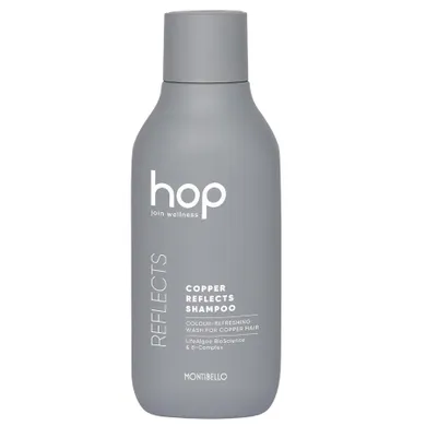 Montibello, Hop Copper Reflects Shampoo, szampon podkreślający kolor do włosów miedzianych, 300 ml