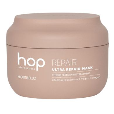 Montibello, Hop Ultra Repair Mask, ultranaprawcza maska do włosów suchych i zniszczonych, 200 ml