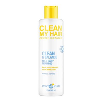 Montibello, Smart Touch Clean My Hair, micelarny szampon do włosów, 300 ml