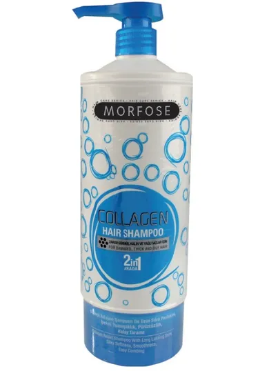 Morfose, Collagen, szampon wzmacniający do włosów 2w1, 1000 ml