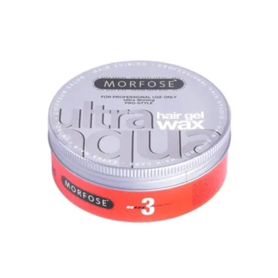 Morfose, Ultra Aqua Gel Hair Styling Wax, wosk do stylizacji włosów o zapachu truskawki, 150 ml