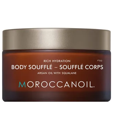 Moroccanoil, Rich Hydration Body Souffle, lekki krem nawilżający do ciała, 200 ml