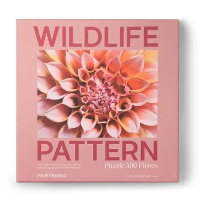 Most Wanted Gifts, Wildlife Pattern, Dahlia, puzzle, 500 elementów
