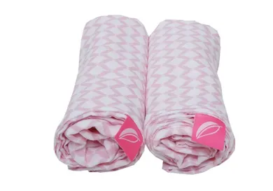 Motherhood, Classics Różowy, Premium, pielucha, otulacz muślinowy, 100-120 cm, 2 szt.