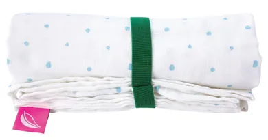 Motherhood, ECO Kropeczki Niebieskie, ręcznik plażowy, 100-175 cm