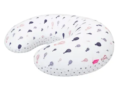 Motherhood, Fasolka, poduszka do karmienia, standard, fioletowe baloniki