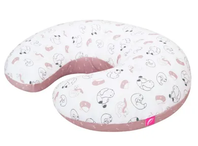 Motherhood, Fasolka, poduszka do karmienia, standard, różowe misie