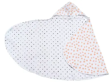 Motherhood, Kropy Różowe, ręcznik niemowlęcy, muślinowy, 65-130 cm