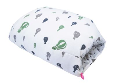 Motherhood, mufka, poduszka do karmienia, miętowe baloniki