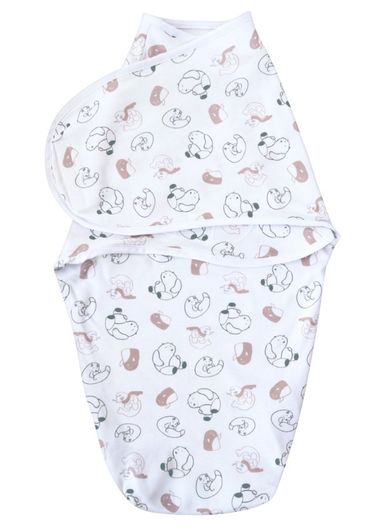 Motherhood, otulacz na rzep, różowe misie