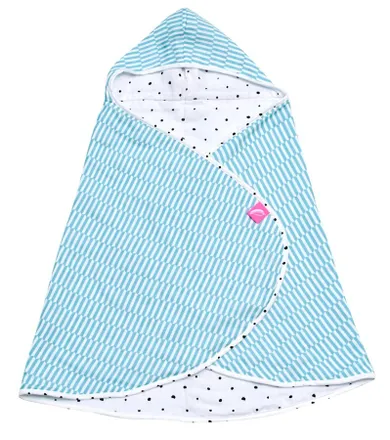 Motherhood, Płotek Niebieski, ręcznik niemowlęcy, muślinowy, 65-130 cm