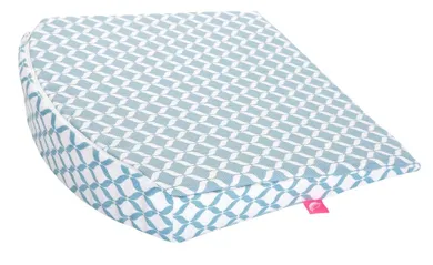 Motherhood, poduszka klin do wózka głębokiego, niebieski classics