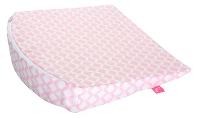 Motherhood, poduszka klin do wózka głębokiego, różowy classics