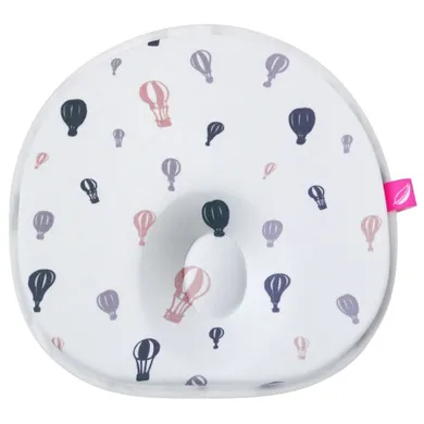 Motherhood, poduszka stabilizująca dla niemowląt, ergonomiczna, fioletowe baloniki