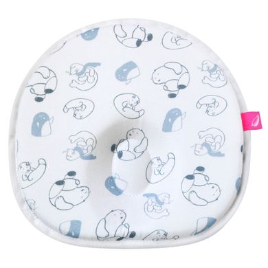 Motherhood, poduszka stabilizująca dla niemowląt, ergonomiczna, niebieskie misie