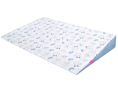 Motherhood, Premium+, poduszka klin, niebieskie misie