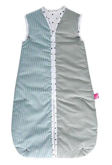 Motherhood, śpiworek 2w1, 0-18m, płotek niebieski