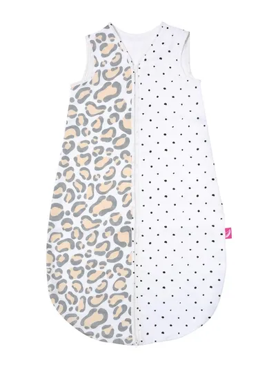 Motherhood, śpiworek muślinowy, 0.5 tog 6-18 m, ocelot łososiowy