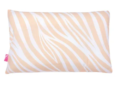 Motherhood, Zebra Łososiowa, płaska poduszka, 45-30 cm