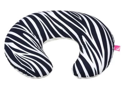 Motherhood, Zebra Niebieska, poszewka na poduszkę do karmienia
