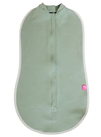 Motherhood, Zip&Swaddle, otulacz, miętowy, 2.5-5 kg