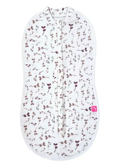 Motherhood, Zip&Swaddle, otulacz, wrzosowe listki, 5-8 kg