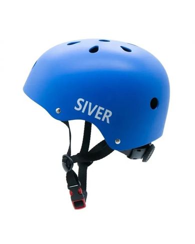 Motus, Siver, kask rowerowy, rozmiar M, niebieski, MOTHAM8MB