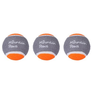 Mountain Paws, piłki tenisowe do miotacza piłek dla psa, 3 szt.