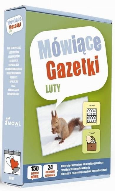 Mówiące gazetki. Luty - pomoc dydaktyczna