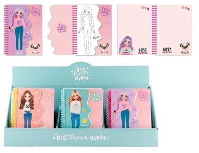 MP Main Paper, Big Dream Girls, Chloe, notes, 1 szt.