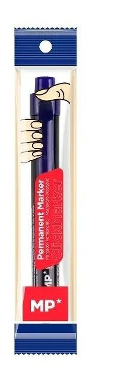 MP Main Paper, Click, marker permanentny, niebieski