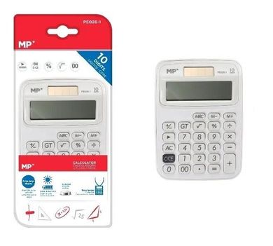 MP Main Paper, kalkulator solarny, biały