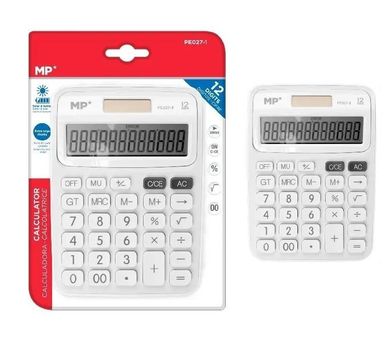 MP Main Paper, kalkulator solarny, biały